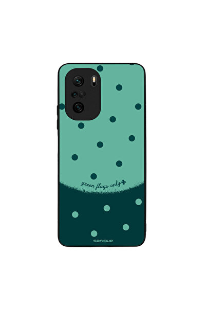 OEM Θήκη Sonique Delulu Polka Era Series για Xiaomi Poco F3 / Mi 11i Green Flags
