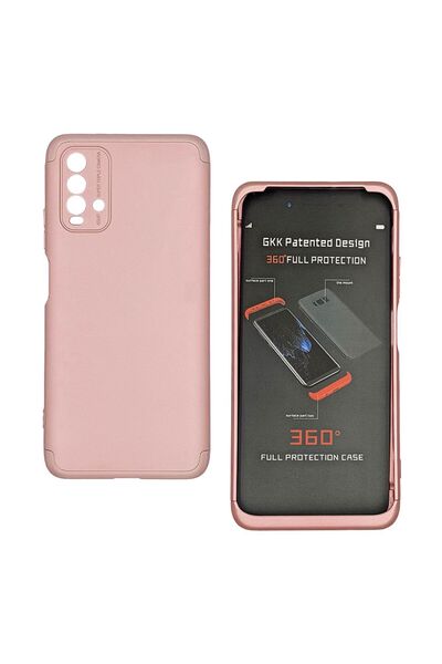 OEM GKK 360 Full Body Protection Xiaomi Redmi 9T Ροζ Χρυσό