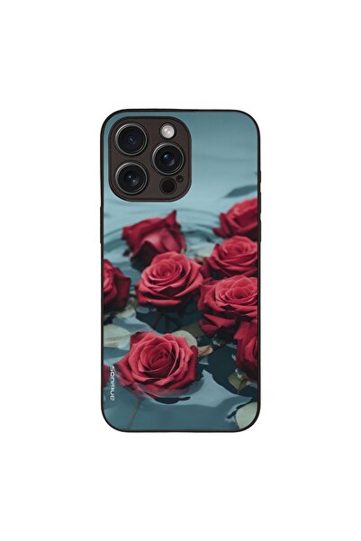 OEM Θήκη Sonique Sunset in Eden Series για Apple iPhone 15 Pro Max Midnight Rose