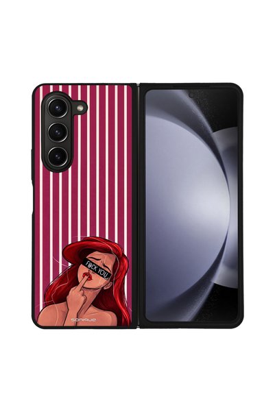 OEM Θήκη Sonique Σειράς Stripe Stories για Samsung Galaxy Z Fold 5 FY