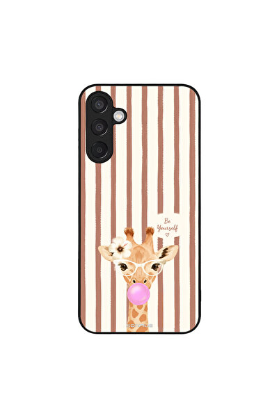 OEM Θήκη Sonique Stripe Stories Series για Samsung Galaxy M15 5G Καφέ - Καμηλ...