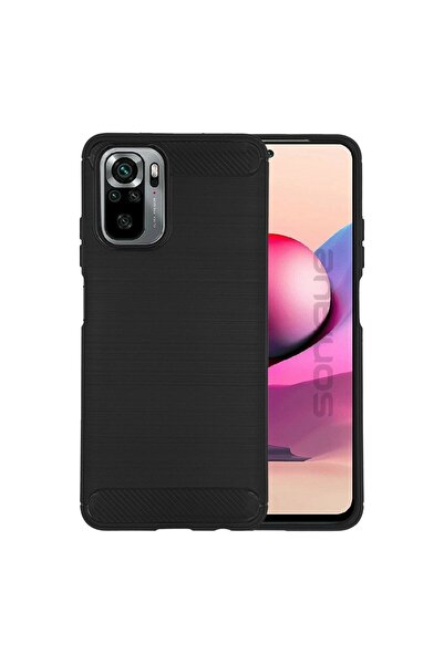OEM Θήκη Σιλικόνης Sonique Carbon Brushed Xiaomi Redmi Note 10 / Redmi Note 1...