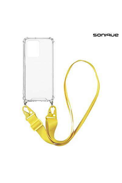 OEM Θήκη Σιλικόνης με Strap Sonique Armor Clear Xiaomi Redmi Note 12 Pro 5G /...