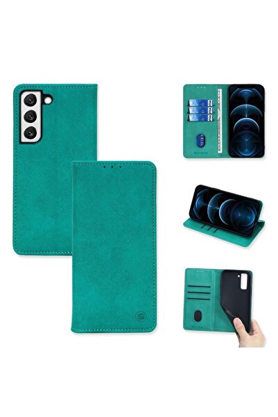 OEM Θήκη Πορτοφόλι Vintage Magnet Wallet Sonique Samsung Galaxy S22 Plus Βεραμάν