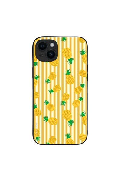 OEM Θήκη Sonique Fruit Series για Apple iPhone 14 Plus Ανανάς 01