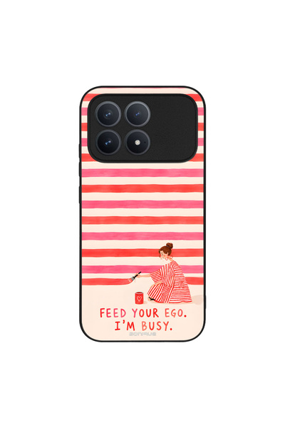 OEM Θήκη Sonique Stripe Stories Series για Xiaomi Poco F8 Pro 5G Feed Your Ego