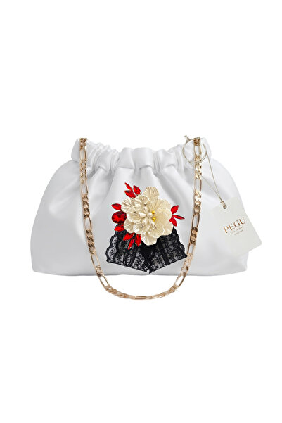pegu baby collection ΛΕΥΚΗ ΣΑΤΕΝ ΡΟΥΑΛΕ ΣΕΙΡΑ ΧΕΙΡΟΠΟΙΗΤΩΝ ΤΣΑΝΤΩΝ ΕΙΔΙΚΗΣ ΣΧ...
