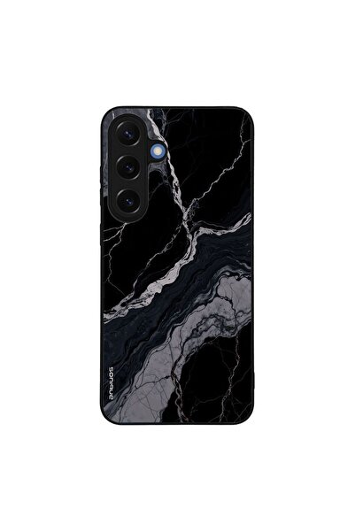 OEM Θήκη Sonique Marble Series για Samsung Galaxy S25 Plus Μαύρο 02