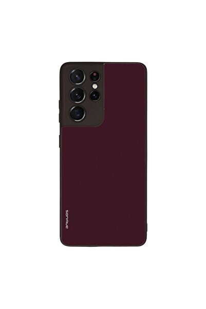 OEM Θήκη Sonique ColorBloc Series για Samsung Galaxy S21 Ultra Μπορντό