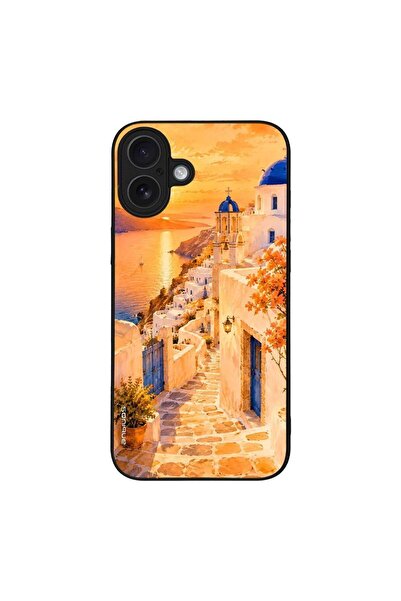OEM Θήκη Sonique Greek Island Muse Series για Apple iPhone 16 Plus Ηλιοβασίλε...