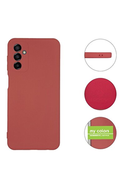 OEM Θήκη Σιλικόνης My Colors Sonique Samsung Galaxy M23 5G Μπορντό Ανοιχτό