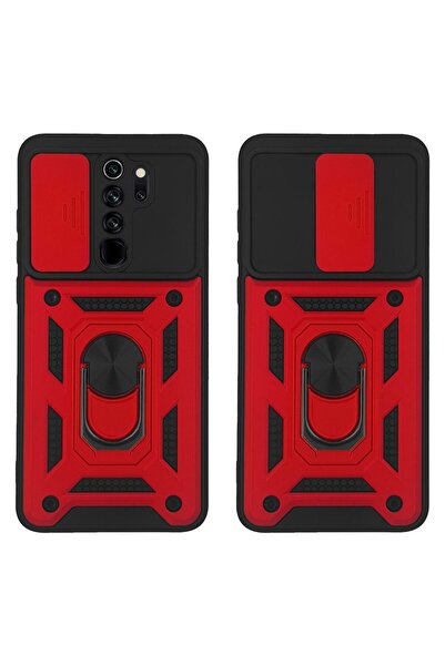 OEM Θήκη Ring Armor CamPro Sonique για Xiaomi Redmi Note 8 Pro Κόκκινο