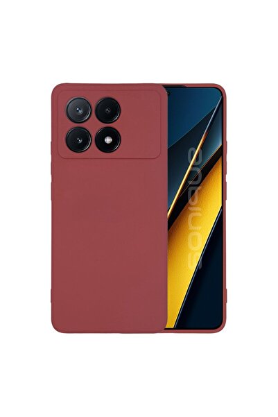 OEM Θήκη Σιλικόνης My Colors Sonique Xiaomi Poco X6 Pro 5G Μπορντό Ανοιχτό