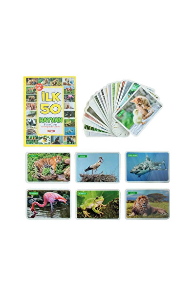 Generic Brand 1352 F.CARDS FIRST 50 ANIMAL