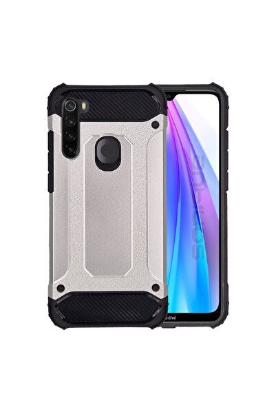 OEM Θήκη Heavy Armor Sonique Xiaomi Redmi Note 8T Ασημί