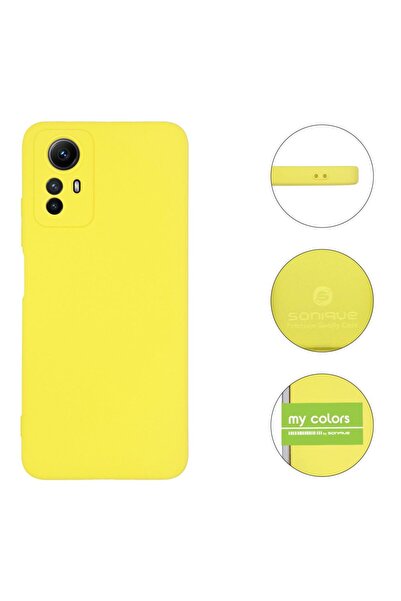 OEM Θήκη Σιλικόνης My Colors Sonique Xiaomi Redmi Note 12s Κίτρινο