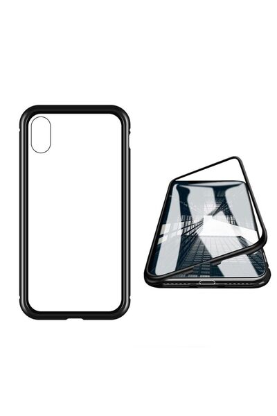 OEM Μαγνητική Θήκη Apple iPhone XS MAX Μαύρο
