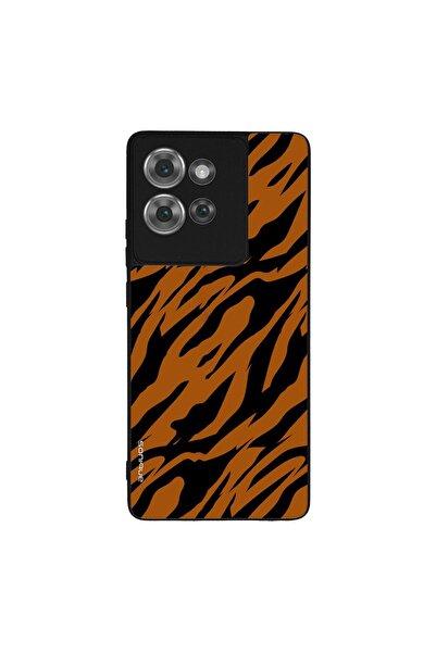 OEM Θήκη Sonique Animal Print Series για Motorola Edge 50 5G Tiger 01