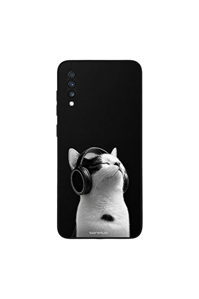 OEM Θήκη Sonique Men's Edition για Samsung Galaxy A70/A70s Audio Kitten - White