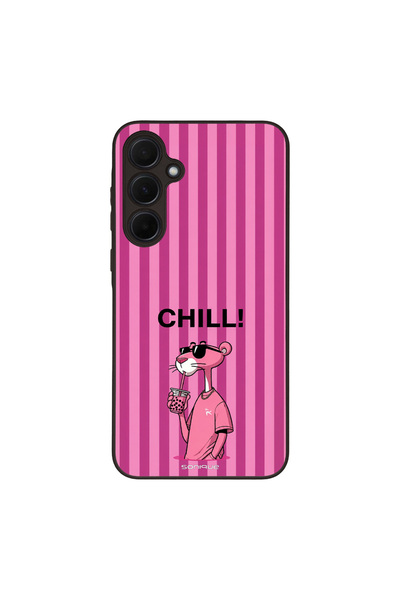 OEM Θήκη Sonique Stripe Stories Series για Samsung Galaxy A35 5G Chill Panther