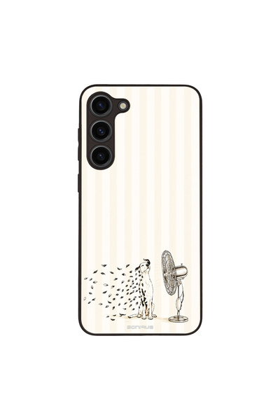 OEM Θήκη Sonique Stripe Stories Series για Samsung Galaxy S23 Plus Cool Dog