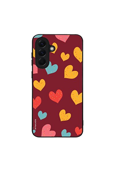 OEM Θήκη Sonique Heart Series για Samsung Galaxy A56 5G Μπορντώ