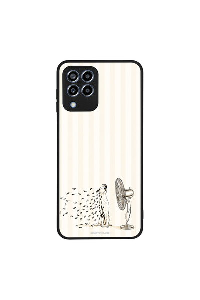OEM Θήκη Sonique Σειράς Stripe Stories για Samsung Galaxy M33 5G Cool Dog