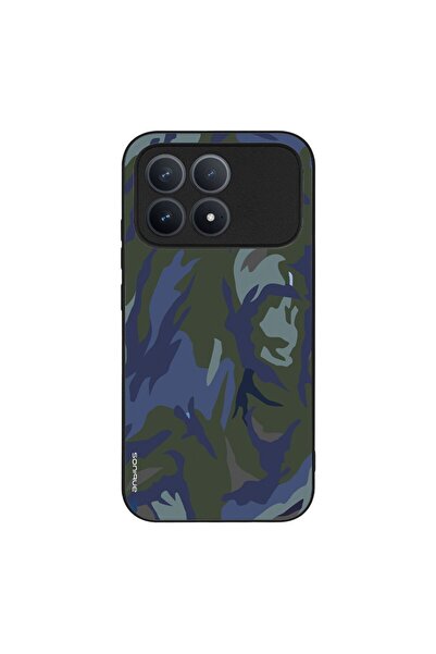 OEM Θήκη Sonique Camouflage Army Series για Xiaomi Poco F8 Pro 5G Μπλε 01