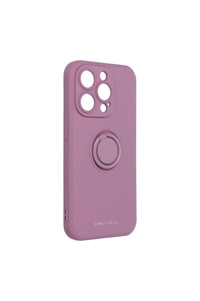 OEM Θήκη Σιλικόνης Roar Amber Case Apple iPhone 14 Pro Μωβ