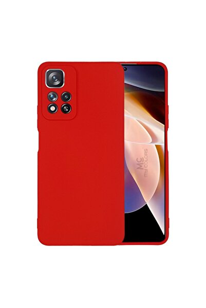 OEM Θήκη Σιλικόνης My Colors Sonique Xiaomi Redmi Note 11 Pro Plus 5G Κόκκινο