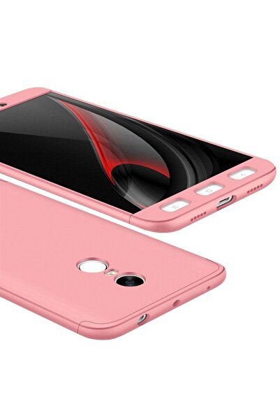 OEM GKK 360 Full Body Protection Xiaomi Redmi Note 4 (MediaTek) Ροζ Χρυσό
