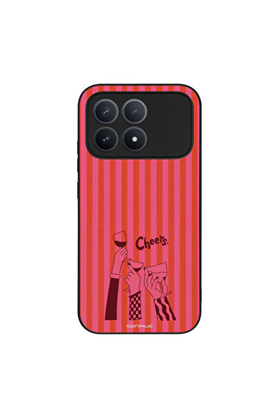 OEM Θήκη Sonique Stripe Stories Series για Xiaomi Poco F8 Pro 5G Cheers