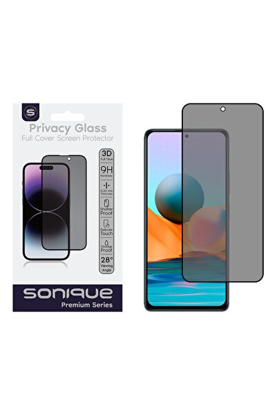 OEM Privacy Glass Sonique Premium Series HD Full Cover 9H Xiaomi Redmi Note 1...