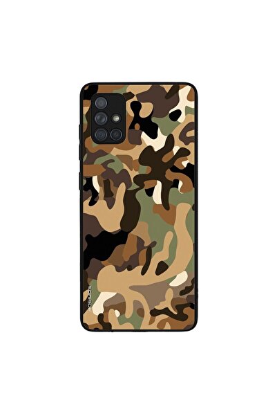 OEM Θήκη Sonique Σειρά Καμουφλάζ Στρατού για Samsung Galaxy A71 Καφέ
