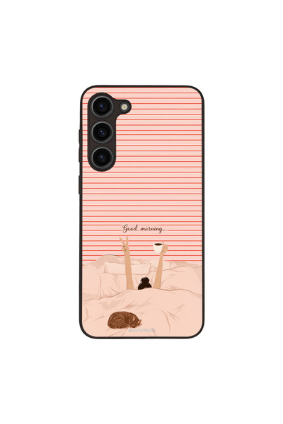 OEM Θήκη Sonique Stripe Stories Series για Samsung Galaxy S23 Plus Καλημέρα