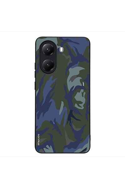 OEM Θήκη Sonique Camouflage Army Series για Xiaomi Poco X7 Pro 5G Μπλε 01