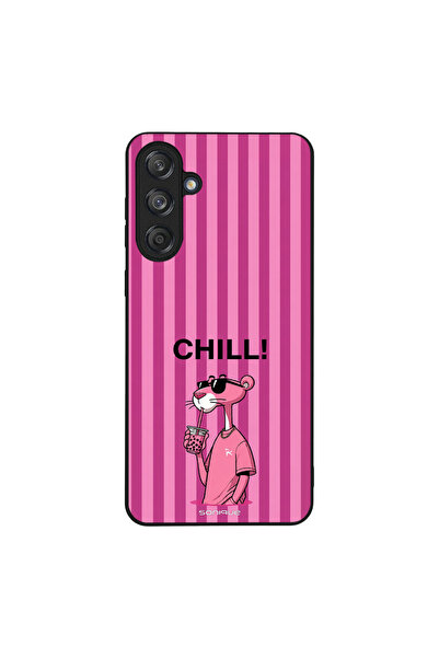 OEM Θήκη Sonique Σειράς Stripe Stories για Samsung Galaxy M55 5G Chill Panther