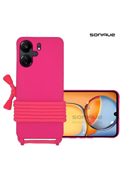 OEM Θήκη Σιλικόνης με Κορδόνι CarryHang Sonique Xiaomi Redmi 13C 4G / Redmi 1...