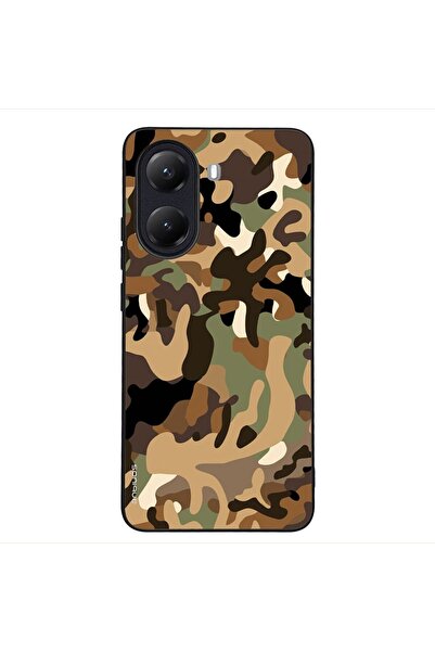 OEM Θήκη Sonique Camouflage Army Series για Xiaomi Poco X7 Pro 5G Καφέ