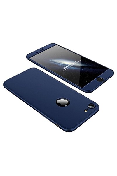 OEM GKK 360 Πλήρης Προστασία Σώματος Apple iPhone 7 Plus / iPhone 8 Plus Μπλε