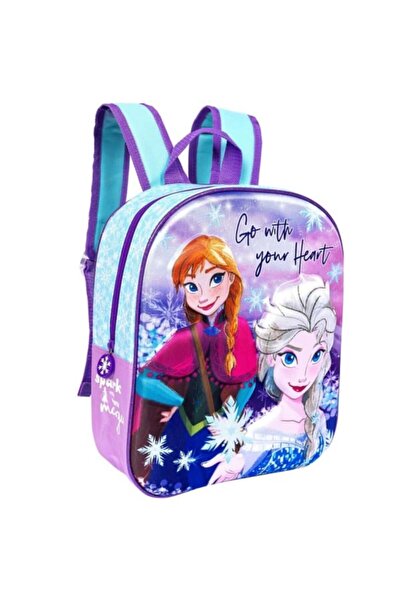 Frozen Small Kindergarten Backpack 3D Go With Your Heart 32x28x11 cm