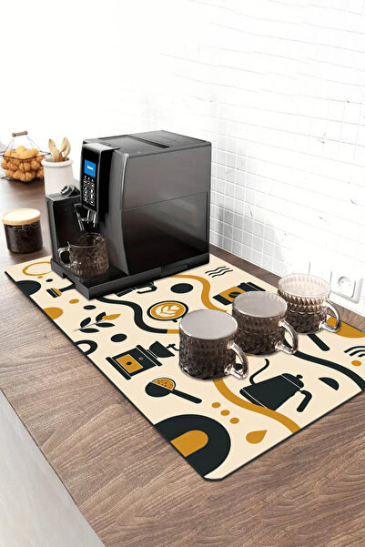 Valerine Life Barista Coffee Bar Mat 40X90Cm Espresso Machine Tea Maker Coast...
