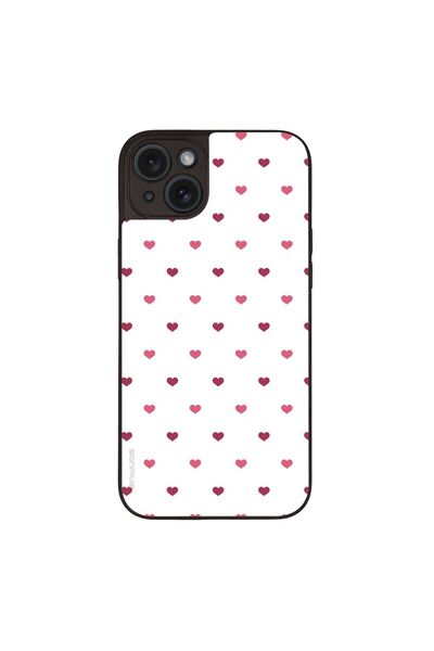 OEM Θήκη Sonique Heart Series για Apple iPhone 15 Plus Λευκό 01
