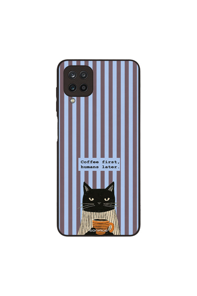 OEM Θήκη Σειράς Sonique Stripe Stories για Samsung Galaxy A12 Humans Later