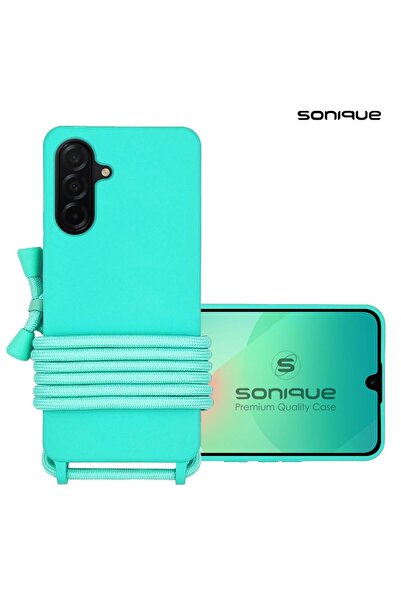 OEM Θήκη Σιλικόνης με Κορδόνι CarryHang Sonique Samsung Galaxy A36 5G Γαλάζιο