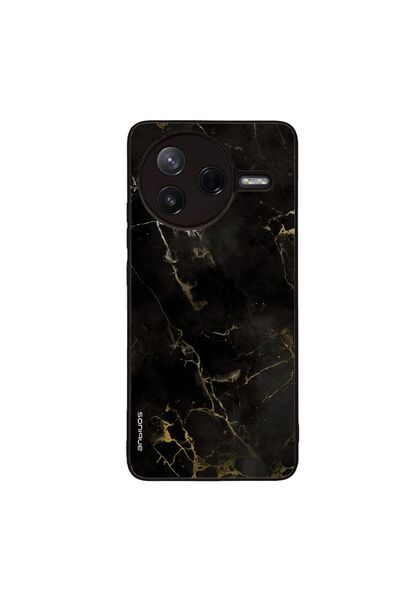 OEM Θήκη Sonique Marble Series για Xiaomi Poco F7 Pro 5G Μαύρο 01