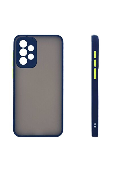 OEM Θήκη Σιλικόνης Color Button Bumper Sonique Samsung Galaxy A33 5G Μπλέ