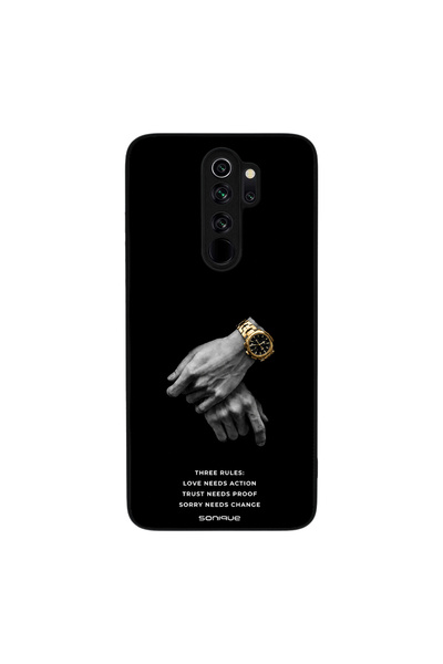 OEM Θήκη Sonique Men's Edition για Xiaomi Redmi Note 8 Pro Three Rules