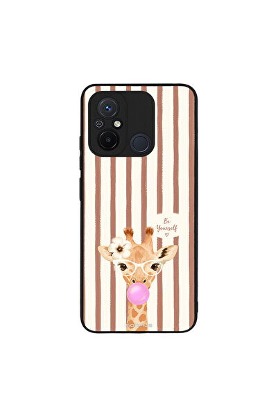 OEM Θήκη Sonique Stripe Stories Series για Xiaomi Redmi 12C Καφέ - Καμηλοπάρδ...