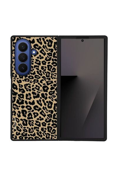 OEM Θήκη Sonique Σειρά Animal Print για Samsung Galaxy Z Fold 7 Λεοπάρ 01